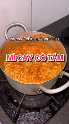 Mì cay cô Tám ngon lắm mọi người ơi#mìcay #micay7capdo #micaysasin #micaysasin🍜 
