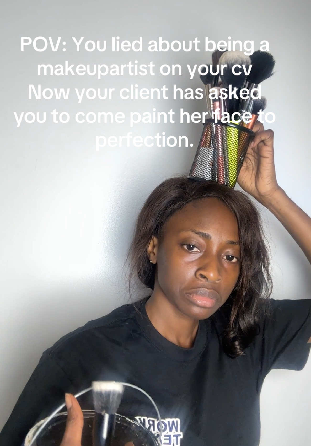 On my way to becoming the best face painter😂 I opted for Easy flow paint in pure white . Do you think i made the right choice?  #justforlaughs #reels #facepainter #trendingvideo #makeupartistpov #pov #makeupartistinmontreal #montrealmakeupartist #makeupartistinlasalle #lasallemakeupartist #mtl 