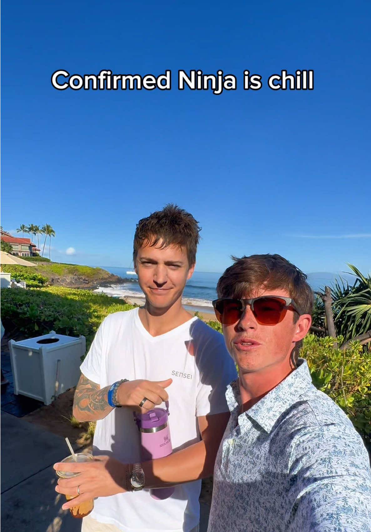 I owe you an iced coffee @Ninja #fail #fyp #foryou #trending #ninja #lowtaperfade 