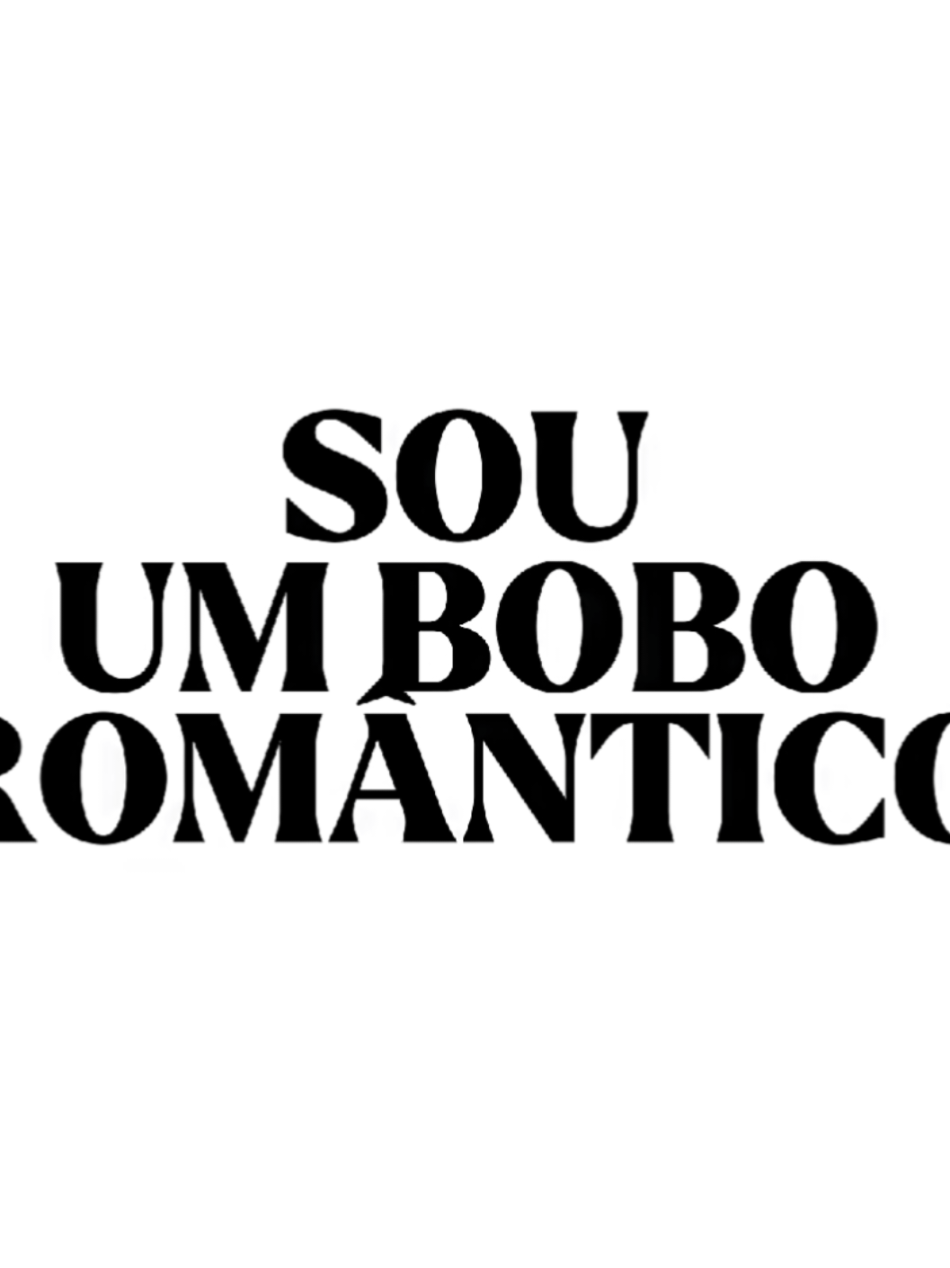 Sou um bobo romântico.... #henrriqueejuliano #musica #sertanejo #status #tipografia 