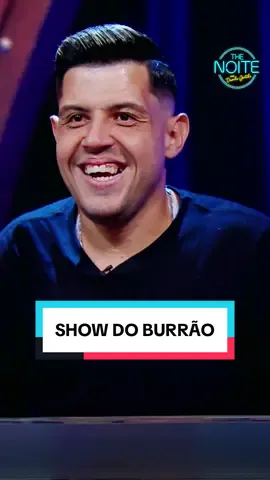Se tem dúvida, é melhor pular 😎 #thenoite #danilogentili #talkshow #humor #showdoburrao