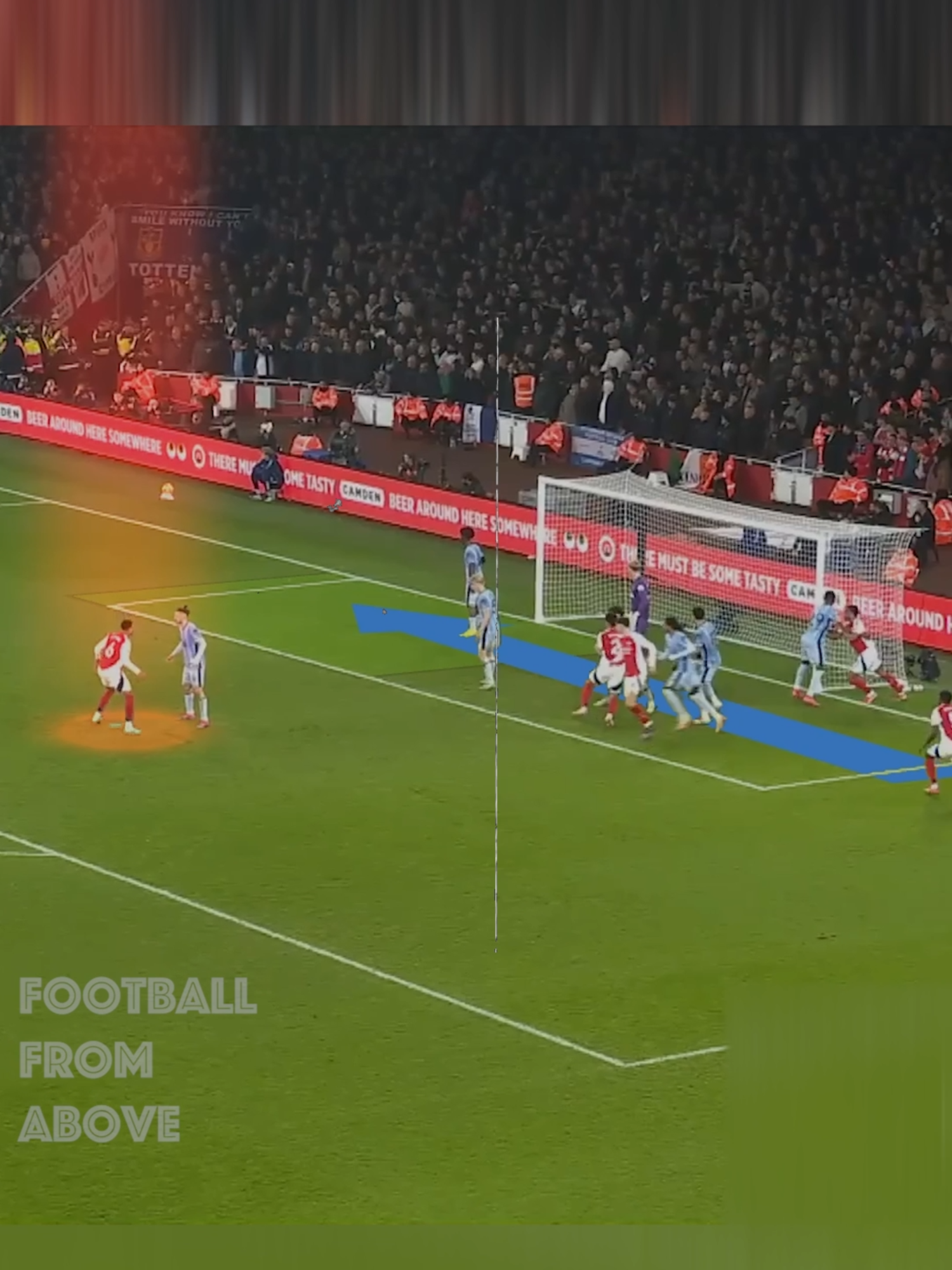 Corner tactics #arsenalfc #arsenal #gabriel #epl #footballhighlights #football #footballtactics