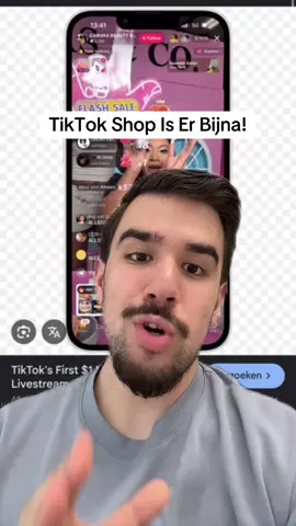 Heb jij al van TikTokshop gehoord ? #fyp #ecom #geld #ecommerce #onlineondernemen #TikTokShop 