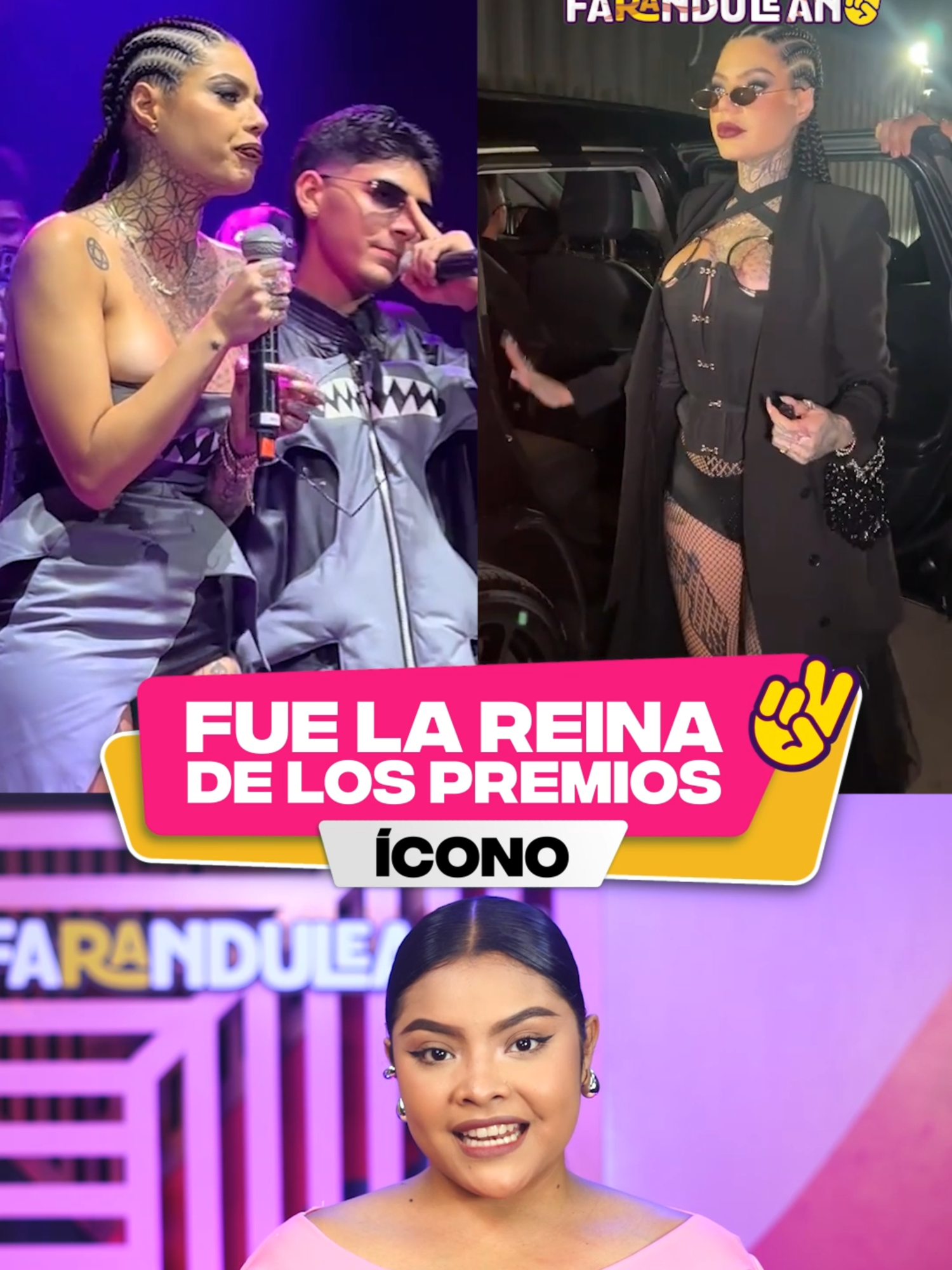Melisa Gate fue la reina de los Premios Icono 2025.