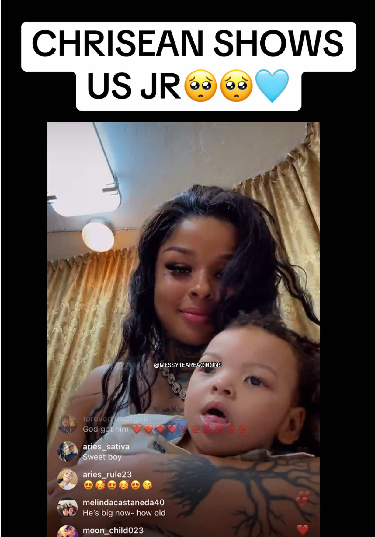 Awwwwww 😩🧸 @chriseanrockbaby #chriseanrock #chriseanrockbabyy #chriseanrockedit #chriseanrockandblueface #suprom #funnymikeprom #streamers #streameruniversity 