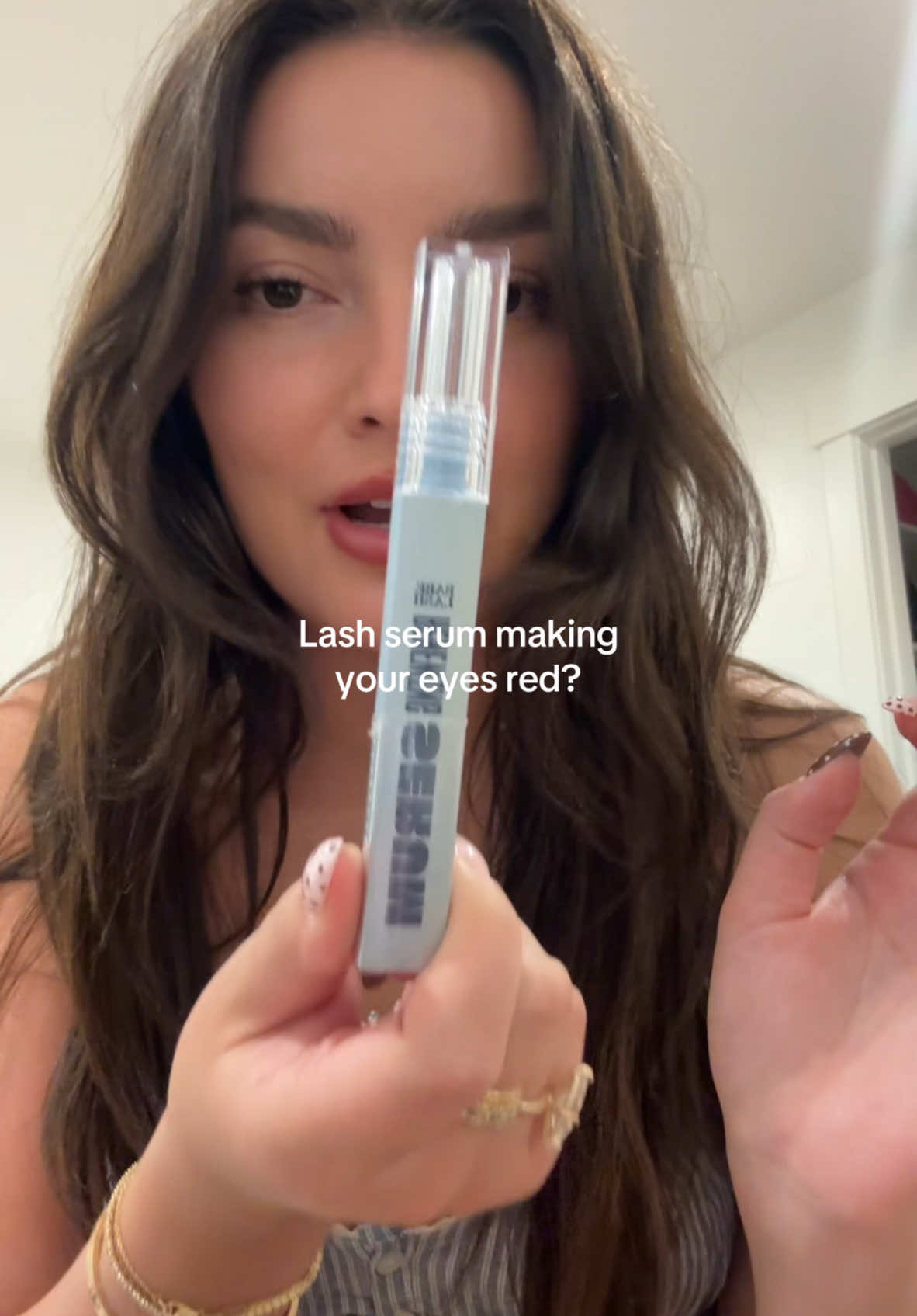 Just like everything some eyes are more sensitive as others. This serum is great #noprostaglandins #prostaglandinfree #lashserum #lashgrowth #longlashes #babelash #babeoriginal #tiktokshopcreatorpicks #dealsforyoudays #bestlashserum #lashes 