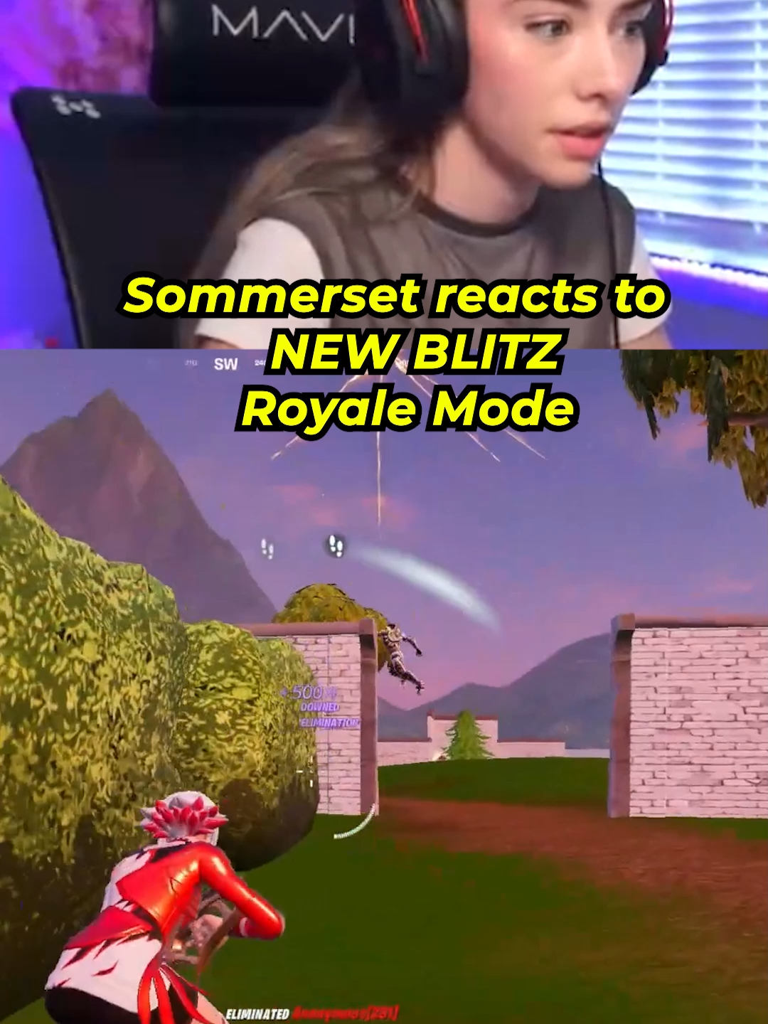 New Fortnite blitz mode #sommerset #fyp #streamer #fortnite #fortniteclips #gamer #competitive