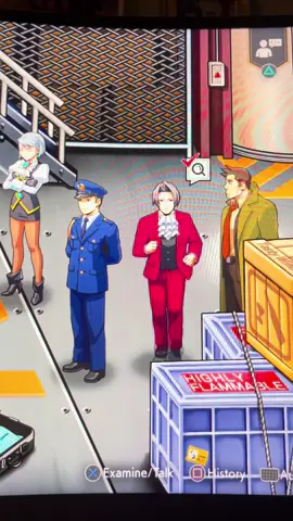 This was not as funny as I imagined 😅 #milesedgeworth #appleguyrunning #aceattorney #fyp