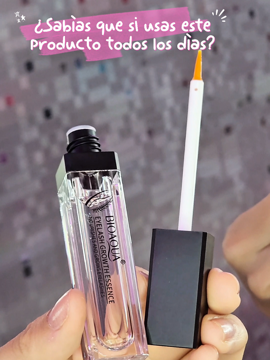 Serum de crecimiento de pestañas y cejas ✨ Con vitamina E, glicerina y proteínas de avena hidrolizada 🙊 Tus pestañas crecerán en pocas semanas 🤩 #pestañotas #pestañasnaturales #pestañaslargas #crecimientodepestañas #suero  #suerobioaqua #bioaqua #serumdepestañas #suerodepestañas #lashserum #fypp #paratii 