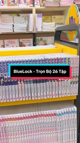 Bộ truyện tranh BlueLock đã về trọn bộ đủ 26 tập rồi nha. #truyentranh #manga #BlueLock #books #BookTok 
