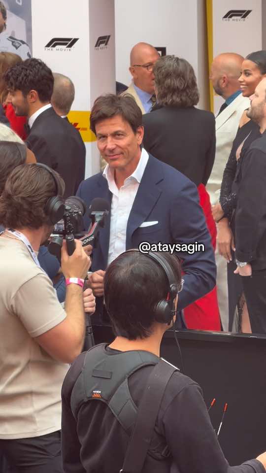 Toto Wolff #TotoWolff #totowolff #georgerussell #mercedes #lewishamilton #bradpitt #F1 #formula1 #formula1movie #f1themovie #newyorkcity #charlesleclerc #carlossainz #timesquare 