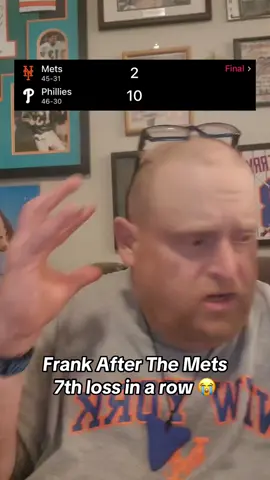 Frank After The Mets  7th loss in a row 😭 @Frank the Tank 