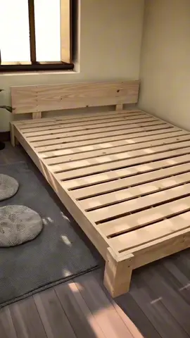 Dovihome - Mẫu giường M5. Giường ngủ phong cách tối giản #giuongngu #giuongngudep #pallet #giuongpallet #xuhuong 