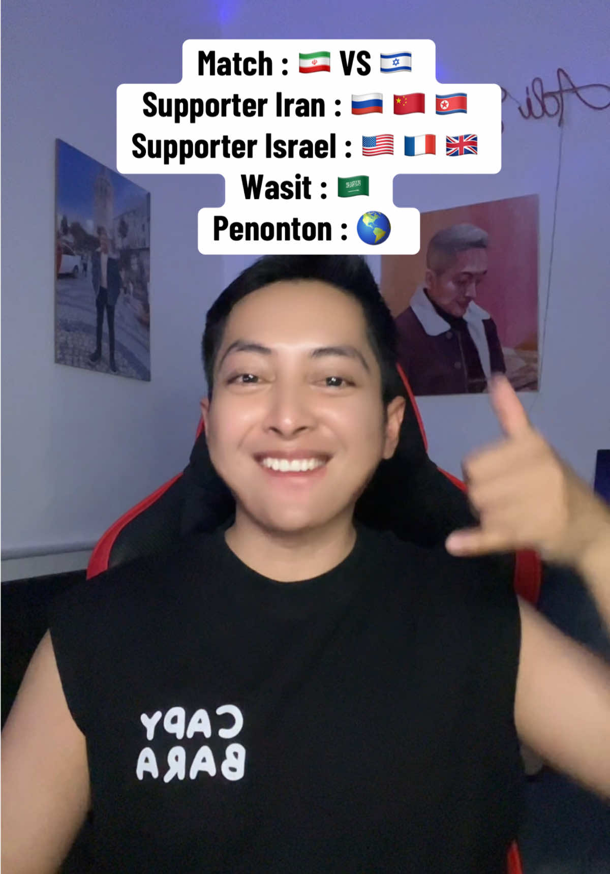Seru banget lihat pertandingan Iran VS Isriwil. Kalian dukung siapa ? 😍🥰😱 #Iran #iran🇮🇷 #Israel #IranVSIsrael #IsraelVSIran #war #perang #perangduniake3 #thankyouIran #AdiSyahreza #AdiLovers #ViralDiTikTok #fyp 