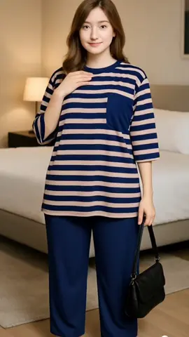 AUFAA ONESET ATASAN OVAL KANTONG DEPAN