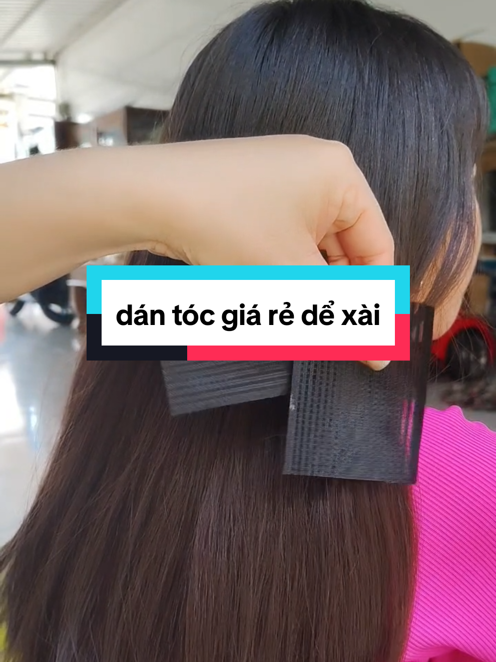 #CapCut dán tóc siêu êm siêu tiện lợi#xuhuongtiktok2025❤️💕🇻🇳🌹 #mebimxaukenh #miengdantocmai 