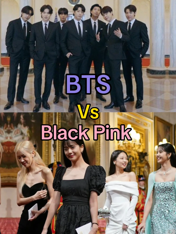 BTS vs black pink who's your favorite#bts #blackpink #shorts