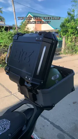 Kung reliable at comfort ang hanap mo while using top box, try this RXR Top Box🥰 #topbox #rxrtopbox #rxr #compartmentbox #topboxformotorcycle #motorcycle #motorcycletopbox #universaltopbox 