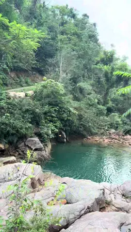 Đi suối  #lungxanhquangninh 