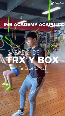 Todos los sábados contamos con nuestra clase de TRX para lograr y obtener una excelente condición física y nuestra clase de Boxeo con la cual desarrollarás tu coordinación, agilidad y fuerza!!!  Te esperamos!!! 💪🏻💪🏻👊🏻👊🏻 #imbacademyacapulco #acapulco #acapulcoguerrero #trendy #seguidores #ejercicio #workoutmotivation #fit #Fitness #fitwoman #fitwomen #box #boxeo #boxeomexicano #boxacapulco #trx #trxworkout #suspensiontraining #totalresistenceexercise #trxacapulco #trxmexico #trxsquat 