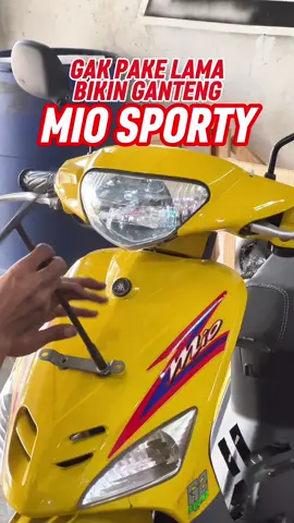Gak pake lama bisa bikin mio sporty kamu tambah ganteng, pake headlamp fullset dari ayoto #ayoto #ayotocustom #mio #miosporty #yamaha #biledayoto #biledbl26 #biledayoto3warna #headlampayoto 