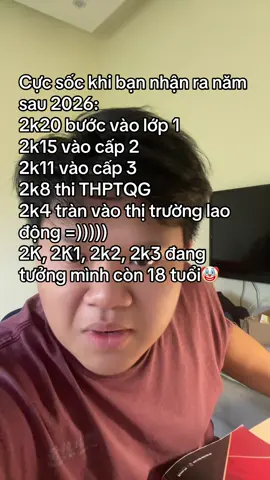 Cực sốc khi bạn nhận ra năm sau 2026 #quangnham8 #fyp #xuhuong #vairal #funny #trending #xh #fypシ゚ 