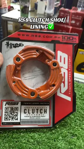 RS8 CLUTCH LINING ONLY FOR (NMAX/AEROX/CLICK/SPORTY/ADV/PCX/M3)😍✅ #fypシ #tiktok #viralvideo #clutchshoe #clutch #lining #rs8 #tiktokaffiliate #tiktokmarketing 