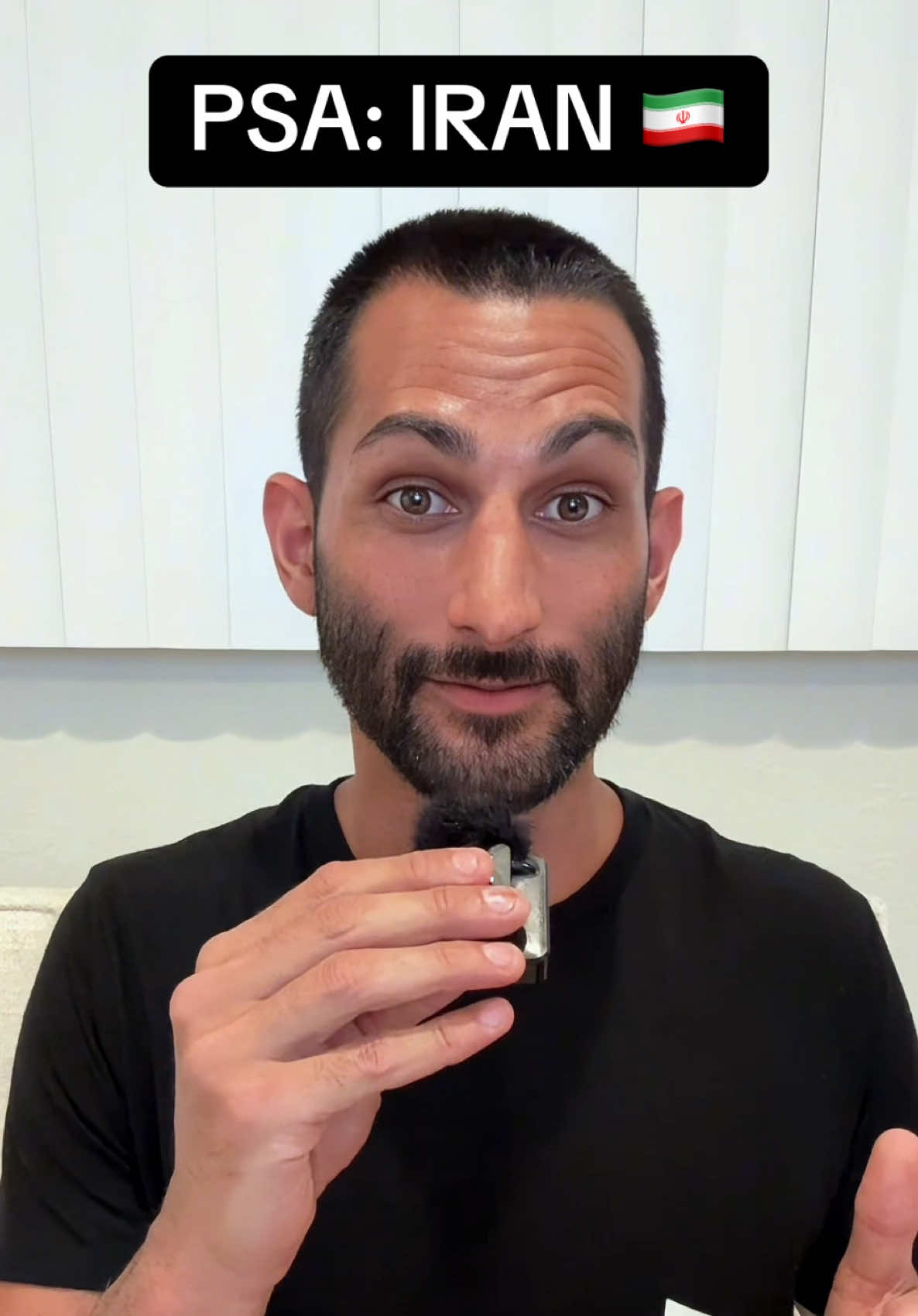 Hello wonderful people of TikTok, I come to you with a quick PSA: a lot of Americans are talking about Iran right now, but some of you still aren’t pronouncing Iran correctly. Iran is accurately pronounced like EE-RON in English, not EYE-RAN. Thank you for coming to my TED Talk.