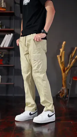 Quần Kaki Túi Hộp Nam Lưng Thun Ống Rộng #quankaki #quankakinam #quankakituihop #viralvideo #xuhuongtiktok #yfp 