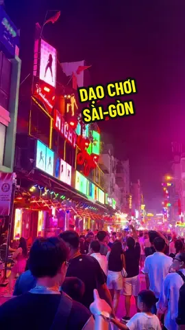 Sài Gòn không ngủ, dạo chơi phố tây Bùi Viện #saigon #buivien #photay 