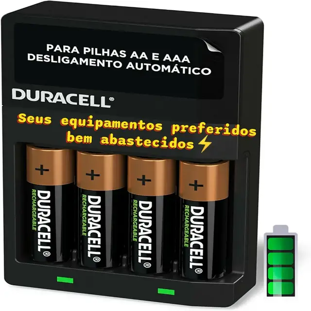 No seu dia a dia, já precisou de pilhas com longa duração de carga? Eu já precisei e como é chato  comprar pilhas que duram pouco e pior não são recarregáveis. Mas agora achei a solução, com este carregador Duracell que vem com quatro pilhas recarregáveis. Desligamento automático quando a carga atingir 100% e o melhor com segurança.  Gostou? Eu também!  Quer Comprar, então use o ID AYT-QPY-XZP na barra de pesquisa da Shopee e saiba todos os detalhes. #pilhasduracell #recarregadordepilhas #produtosshopee #organizaçãodacasa #controlesdetv #equipamentoshomeofficce #produtoshomeofficce 