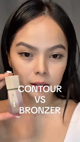 Contour vs Bronzer. My secret to a snatched face? Sheglam Liquid Contour! So easy to blend, so good. ✨ @SHEGLAM Store PH #SHEGLAM #SHEGLAMph #contour #contouring #contouringhacks #contourtutorial #makeup 