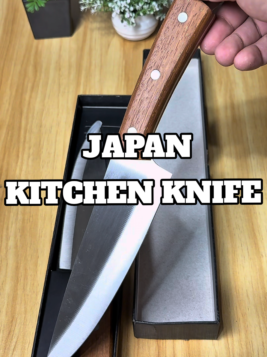 Padaliin ang trabaho sa kusina gamit ang japanese kitchen knife na ito #kitchentools #kitchenneeds #kitchenknife #japaneseknife #choppingknife 