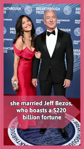 At 55, divorced with three children, she married Jeff Bezos#wedding #jeffbezos #celebrity#marriage #fyp#usa 