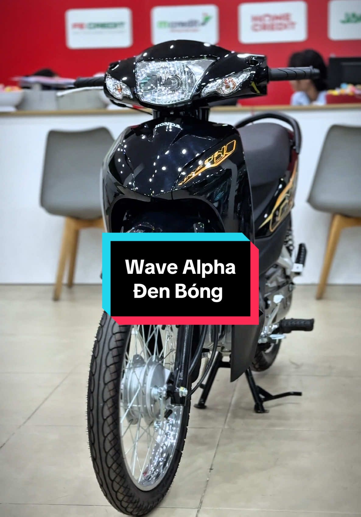 Wave Alpha 110 2025 Đen bóng. Xe Zin nhưng vẫn cứ là chất, tone màu huyền thoại đi cùng năm tháng 🫡 #xemaynamcuong #xedep #xedovietnam #wavealpha #xedokieng 