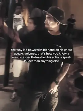 that simple gesture says it all. you just know he was raised with values 🤍 plus, he always does this to everyone. no matter who it is <3  [ #jeoong #jeremiahemmanuelong ] @Jeo Ong i love you