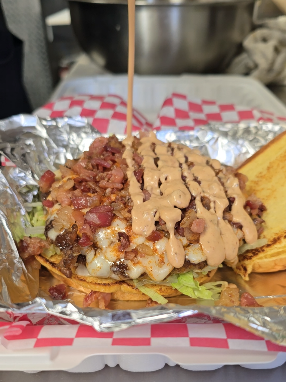 It your last day to catch us!  Y'all have hit us hard again this week, so we will have a limited supply on our chicken and seafood items today. Y'all better come early 🏃‍♀️🫶 📍@troutriverfoodpark  10204 Lem Turner Rd 32218 ⏰️ 11am-8pm  ☎️ 904-916-4486 DoorDash and UberEats available 🚗🚗 #jaxfoodtrucks #jaxfoodie #jaxfood #jaxeats #904foodie #904local #904food #904eats #904 #duvalfoodies #duvaleats #duval 