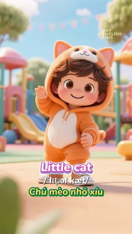 Learn English Words with Little Cat Meow Meow! | Học Tiếng Anh Với Mèo Nhỏ Meo Meo #littlecat #meowmeow  #kidsoftiktok #kidscartoon #cartoon #hoathinhvuinhon #nhacthieunhi #nhacthieunhivuinhon #kidssong #cute #fyp #viral #funnycat #prettylittlebaby #kidssong #nurseryrhyme #cute #cat #kittycat #small #kitty #viral #vocabulary