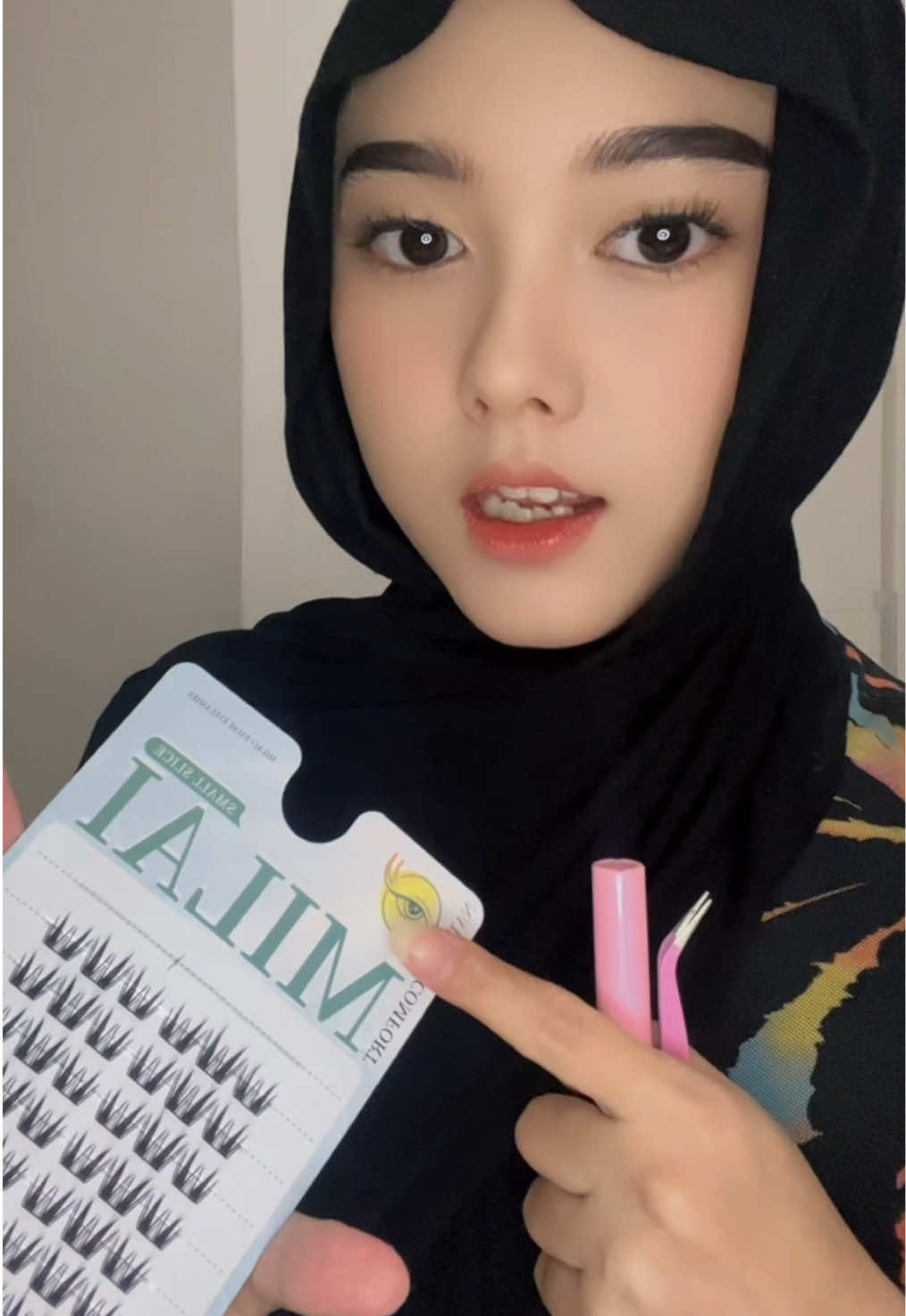 @MILAI   BULUMATA i love you, plis kenapa kamu bagus dan murah banget??🥺💖 #fakelashes #individuallashes #anjay  