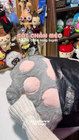 Vừa ấm vừa cuteee 🥹🫶🏻🐱 #gaubong #gaubongkemchan #quatang #unboxing #cute #vibe #fypシ #viral #xh 