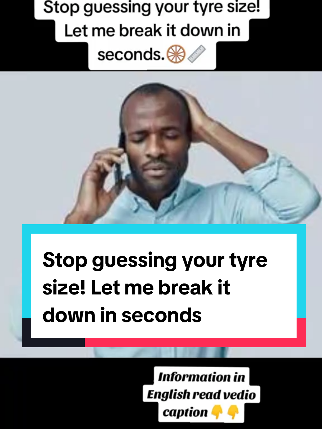 Understanding Tyre Size  (using Metric method) Most people can see tyre size on their tyre but never understand what it truly means. Today I want to teach you how to read tyre size properly, in a way that’s easy to understand and remember. I’ll use this size as an example: 195/70R14 🔹 195 – This is the width of the tyre in millimetres. It means the tyre is 195mm wide from one side to the other. 🔹 70 – This is the aspect ratio. It shows that the height of the sidewall is 70% of the tyre’s width. It’s also called the tyre profile. 🔹 R – This means the tyre is Radial, which is the standard design in almost every modern tyre. 🔹 14 – This is the rim size in inches. It means this tyre fits on a 14-inch rim. ✅ This is called the Metric method of tyre size measurement — and it’s the most common one today. But understanding how to read tyre size isn’t about memorizing letters — it’s about knowing what fits your car, affects your comfort, and keeps you safe. 🔜 I’ll also explain the Imperial method like 