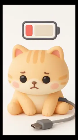 #charginganimation #ชาร์จแบต #ชาร์จเร็ว #แมวน่ารัก 
