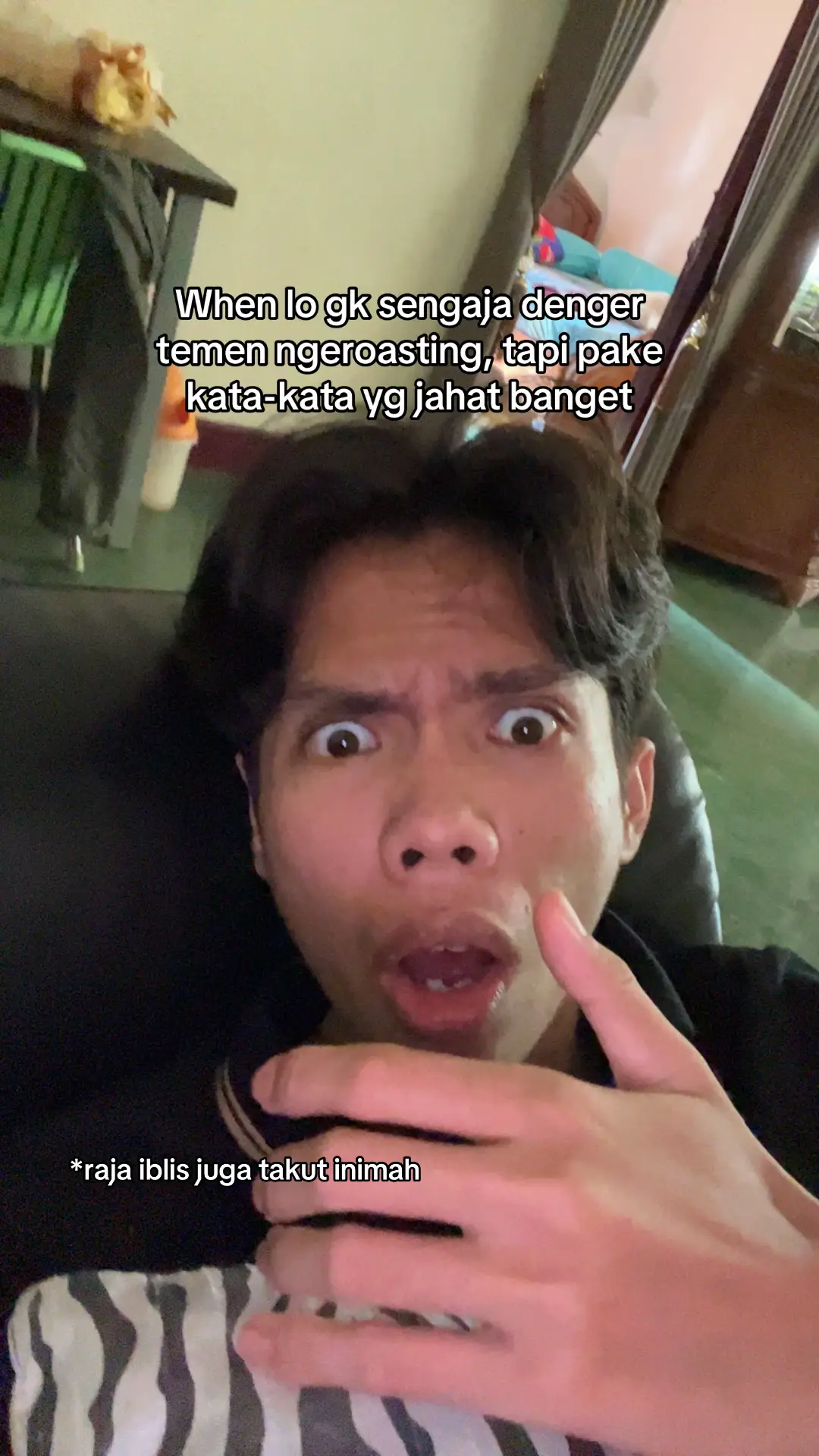 Padahal muka dia kaya pulu-pulu woy #foryou #relateable 
