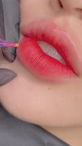 Phun môi đậm lòng tan viền  #dinhpobeauty #phunmoitanviendinhpo #moitanviendinhpobeauty #khuthammoi 