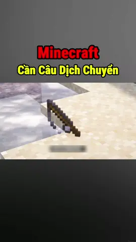 Cần Câu Dịch Chuyển #minecrafttutorial #Minecraft 