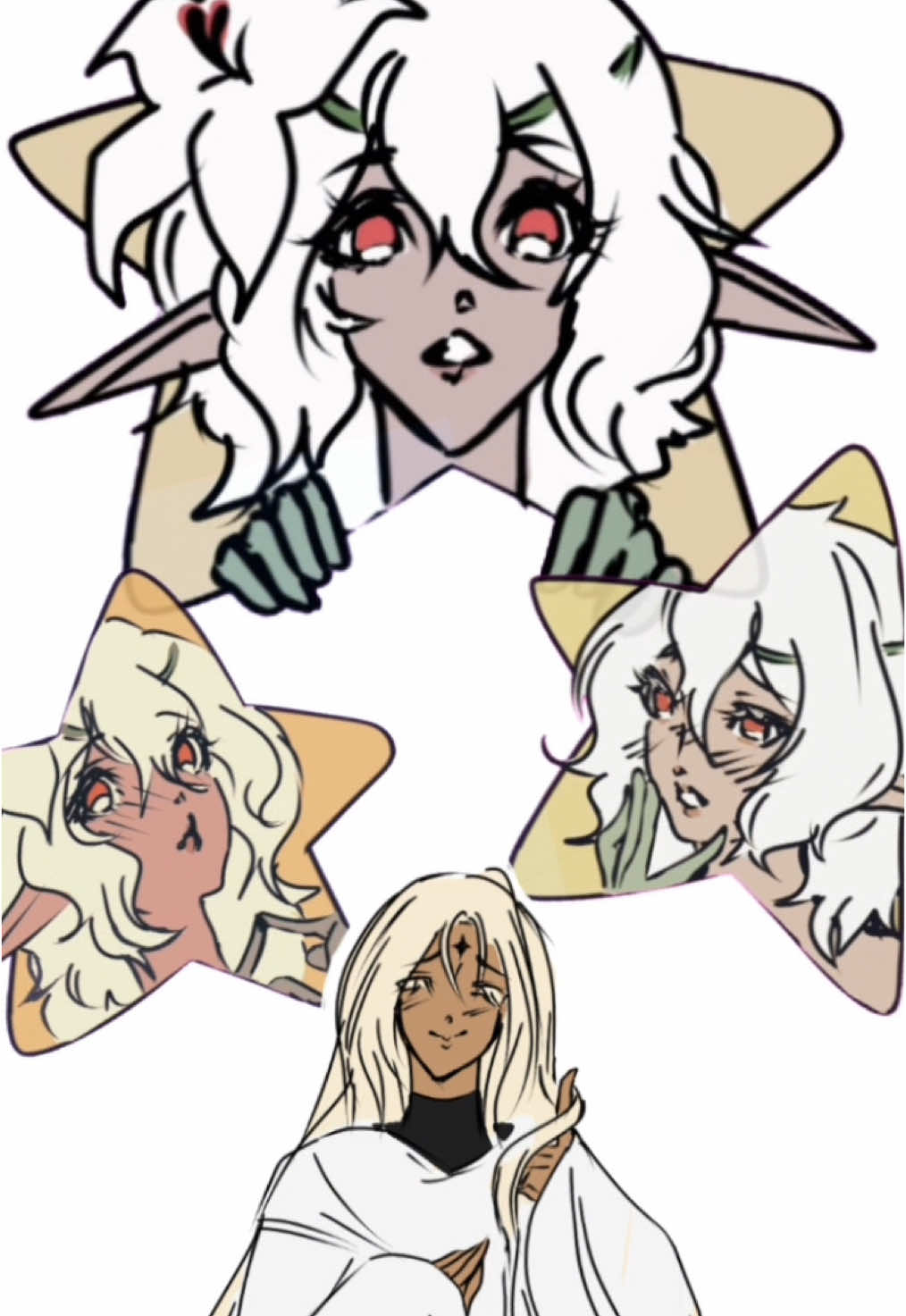 The only messages i get from the stars are headaches and that im broke and that #cookierunkingdom #crk #purelily #animation #art #fyp 