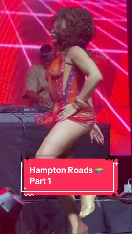 Thanks #HamptonRoadsPride for the invite to your pride  kickoff #BlockParty!  Dancing, music, @Vanessa Vanjie, pride, and a night that kept going!  #hamptonroads #norfolk #pridemonth #danceparty 