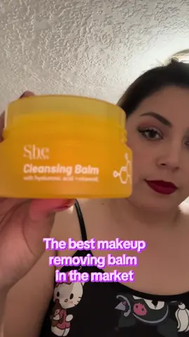 SHE MAKEUP CLEANSING BALM the best makeup remover out there, but it today here! 💕 #makeupreview #makeupremoval #shemakeup 