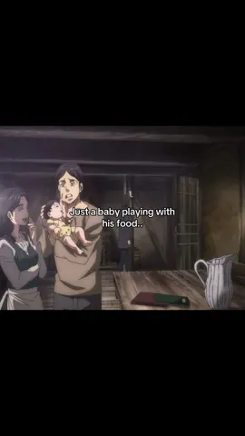 His dad being the food #fypp #foruoupage #aot #AttackOnTitan #erenjeager #viral #attackontitanseason4 