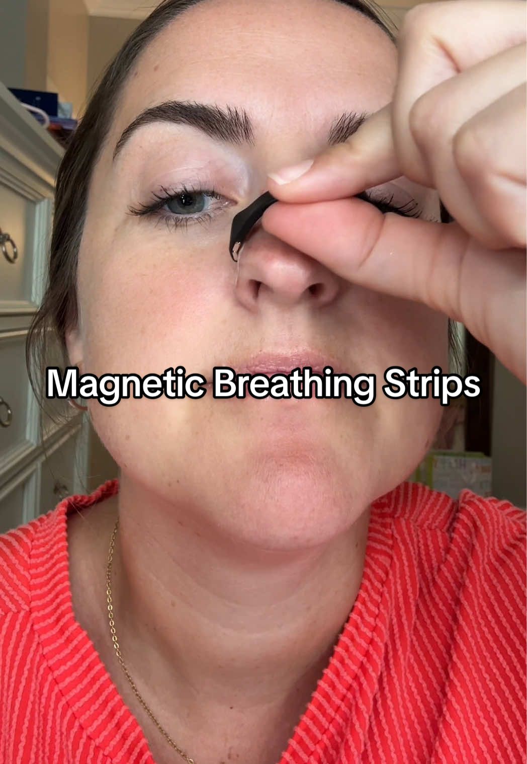If you have breathing issues, you need to try these magnetic breathing strips! @Intake Breathing #intakebreathing #breathingstrips #magneticbreathingstrips #breathebetter #deviatedseptum #sleeptips #dealsforyoudays 